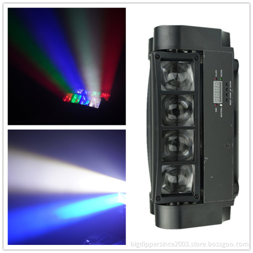 Bigdipper/Betopper 8*3W RGBW LED Moving head Light Mini Spider LM30A for home party&dj&wedding